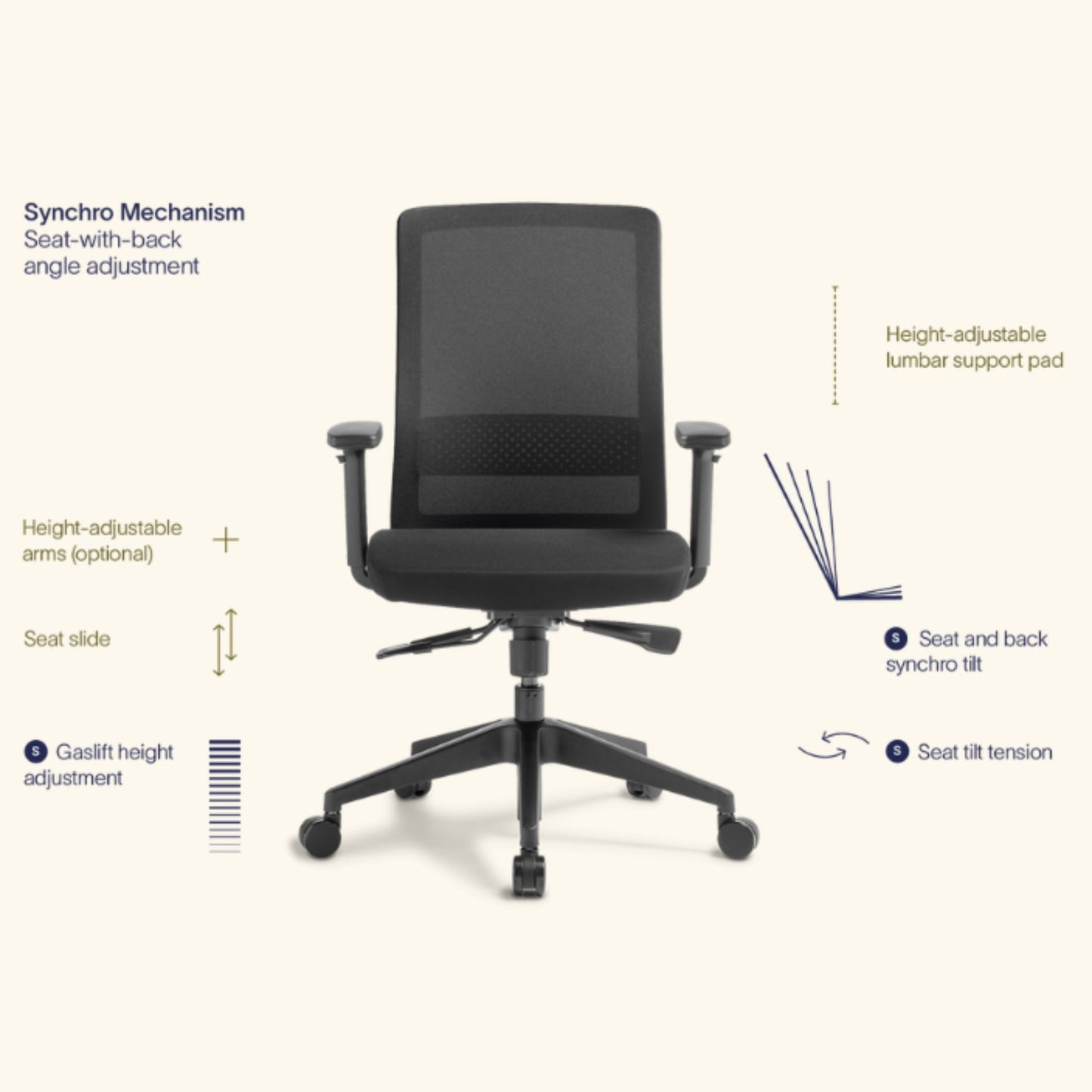 Coach Office Chair