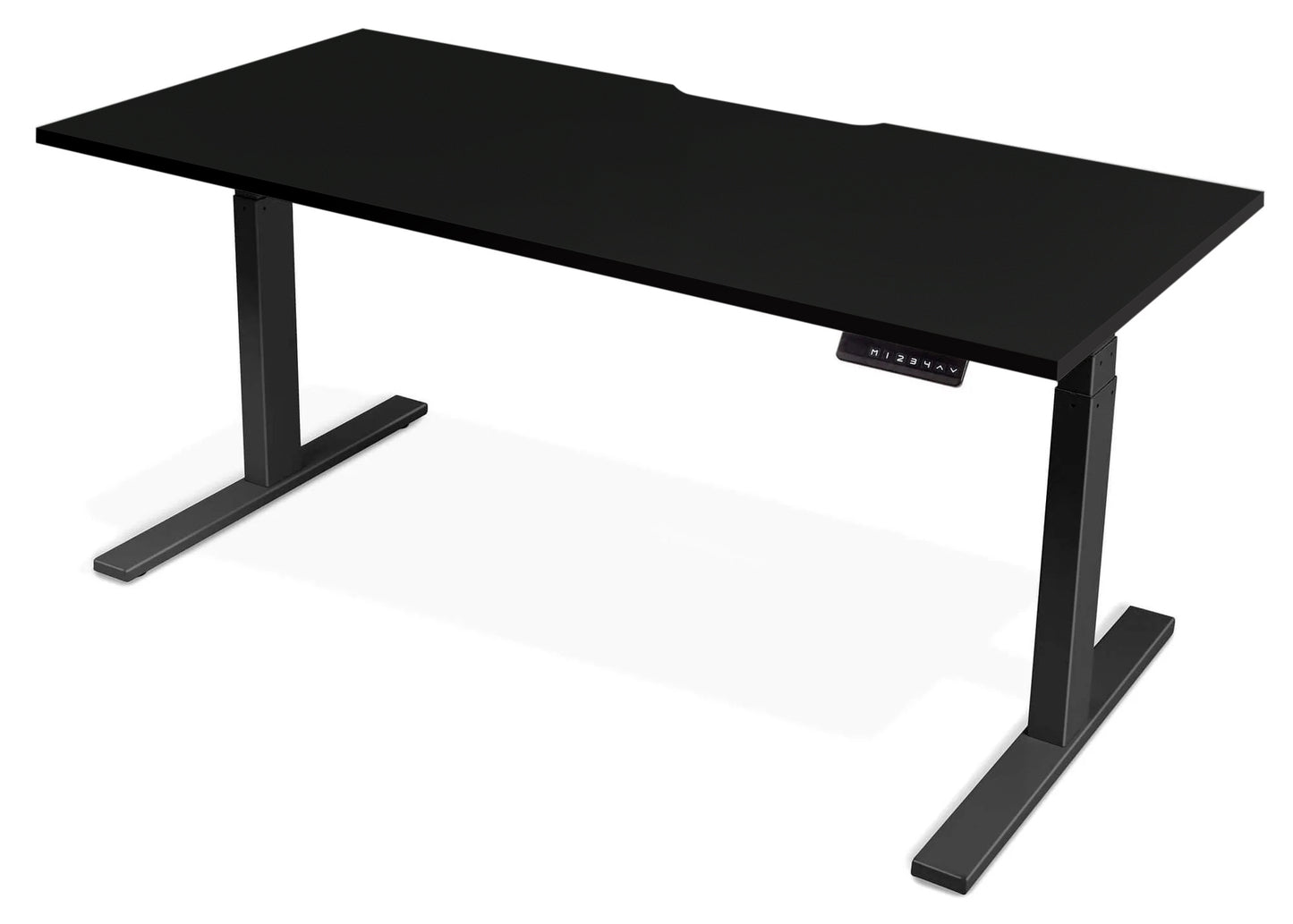 Evolve Electric Standing Desk Scalloped Desktop