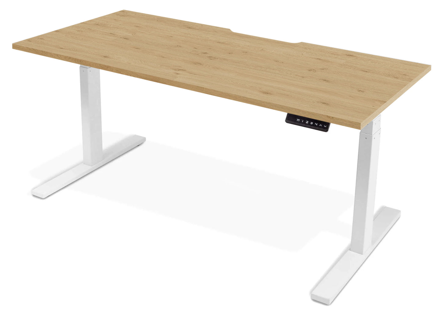 Evolve Electric Standing Desk Scalloped Desktop
