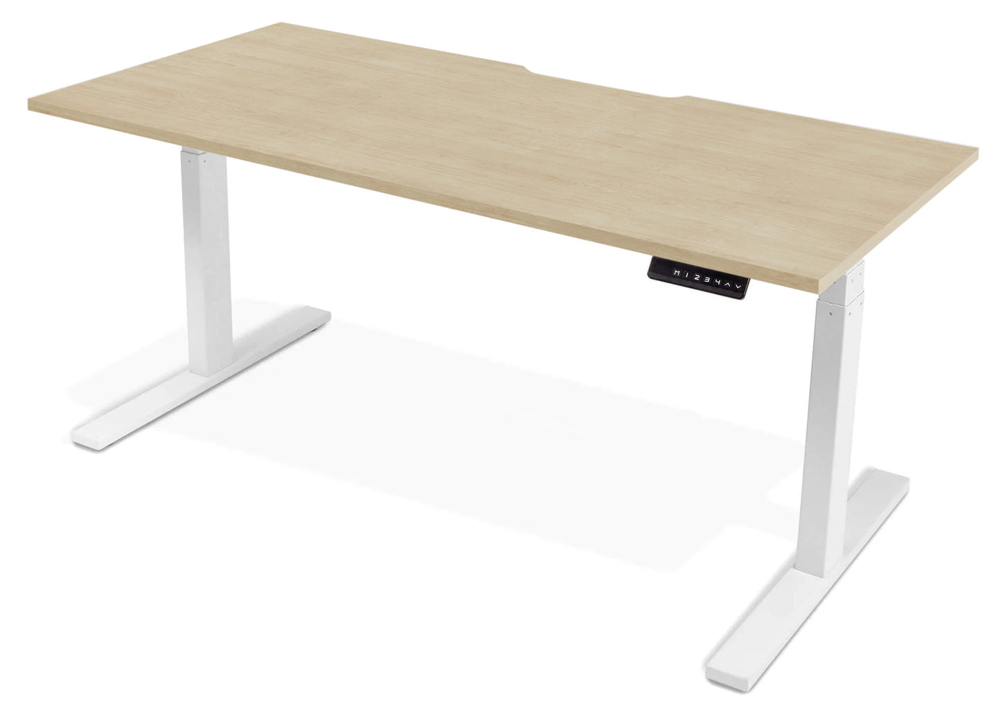 Evolve Electric Standing Desk Scalloped Desktop