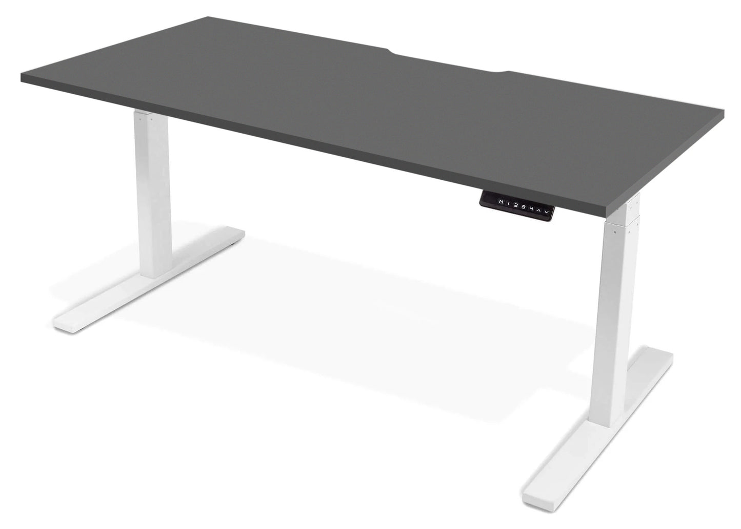 Evolve Electric Standing Desk Scalloped Desktop