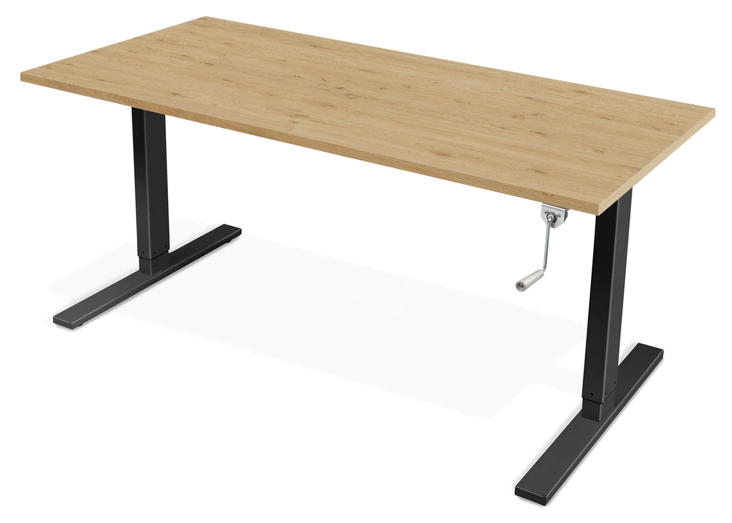Evolve Manual Adjust Standing Desk Extra Deep Desktop