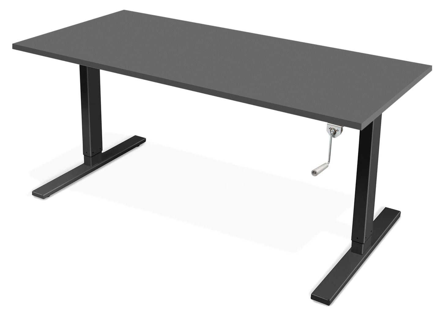Evolve Manual Adjust Standing Desk Extra Deep Desktop