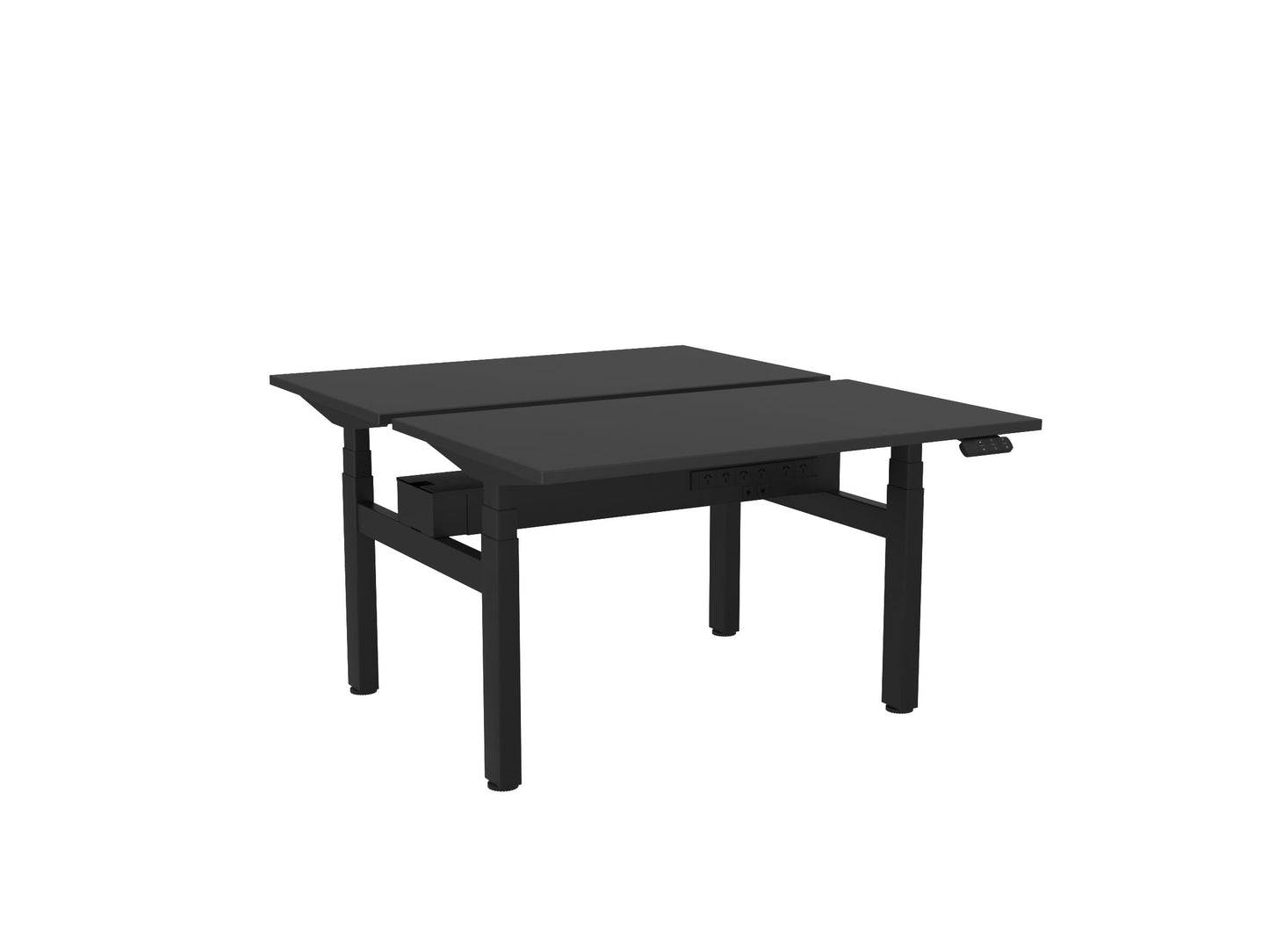 Haven Electric Double Sided Desk - Rectangle Desktops