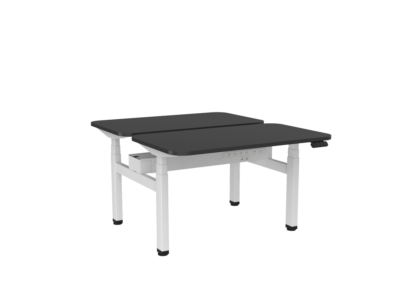 Haven Electric Double Sided Desk - Radius Desktops