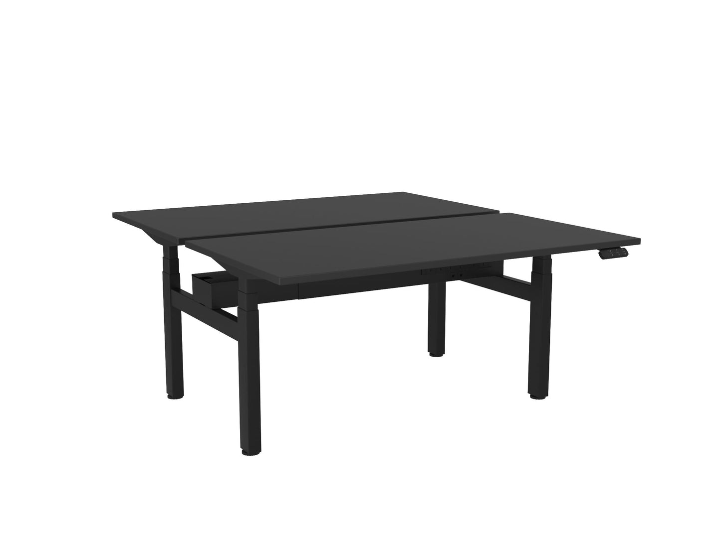 Haven Electric Double Sided Desk - Rectangle Desktops