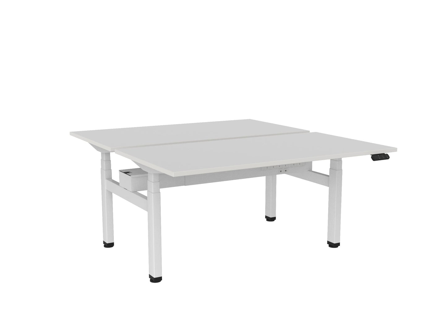 Haven Electric Double Sided Desk - Rectangle Desktops
