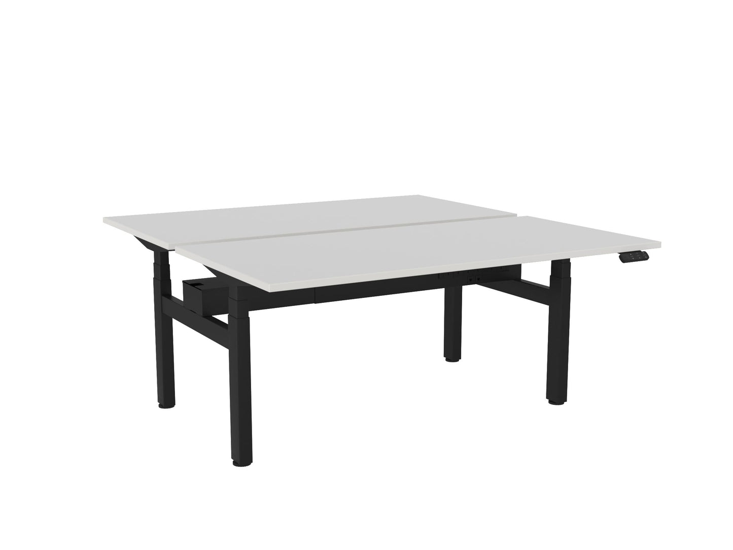 Haven Electric Double Sided Desk - Rectangle Desktops