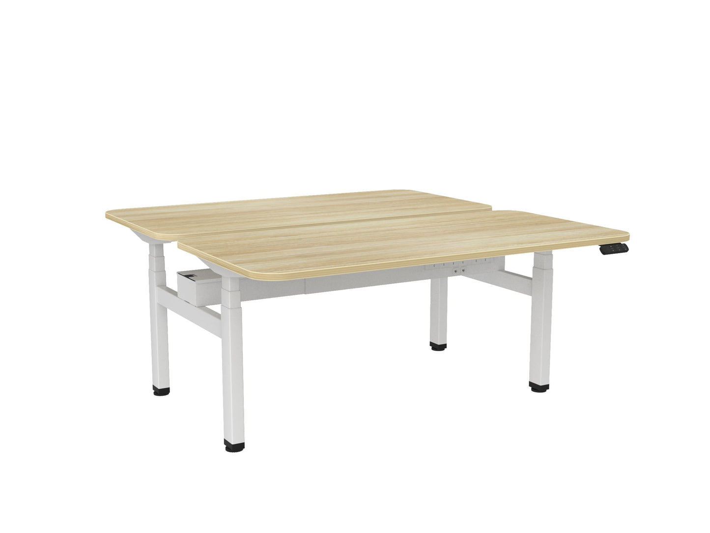 Haven Electric Double Sided Desk - Radius Desktops