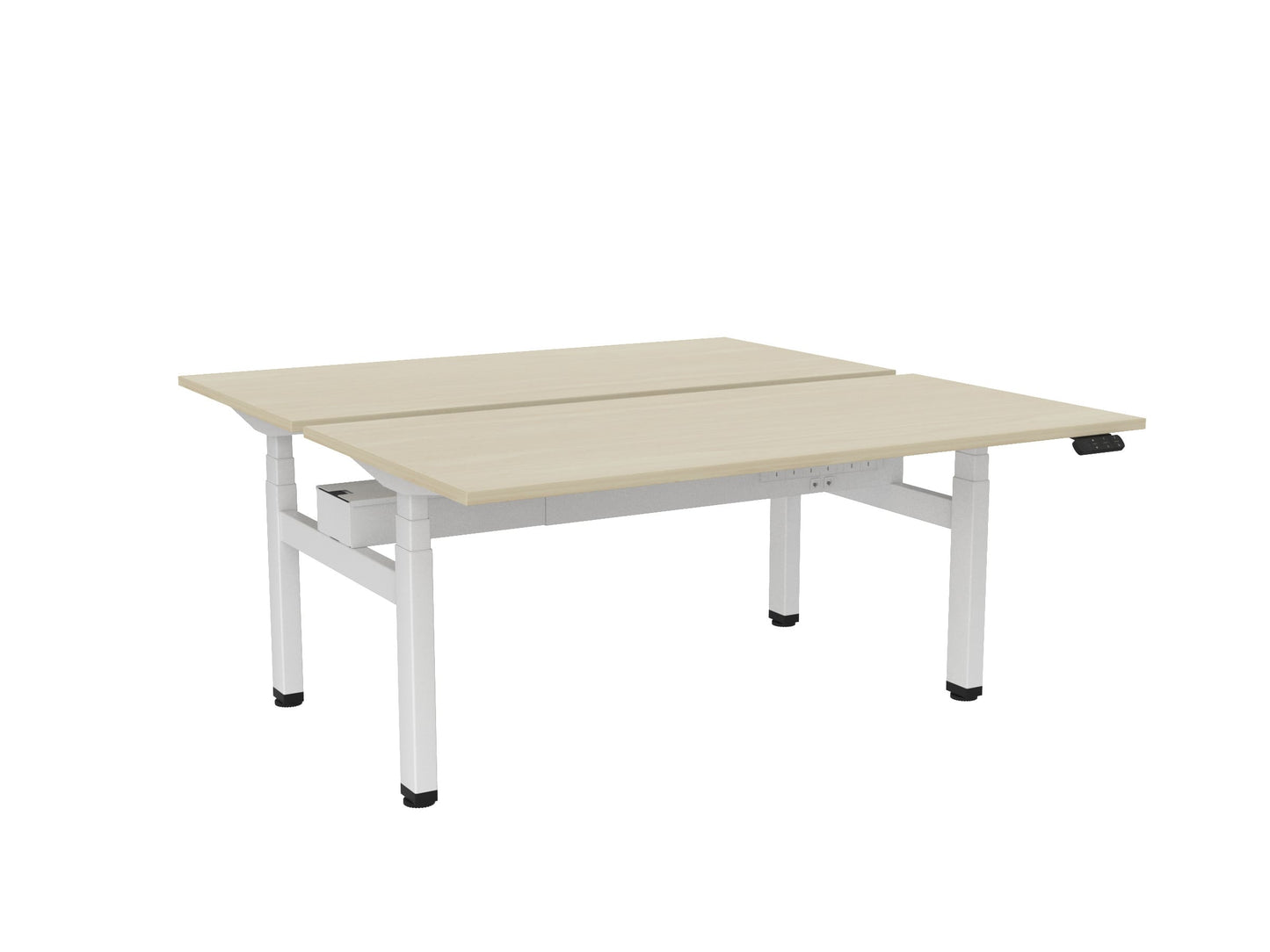 Haven Electric Double Sided Desk - Rectangle Desktops