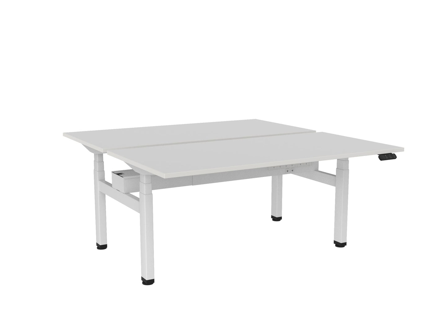Haven Electric Double Sided Desk - Rectangle Desktops