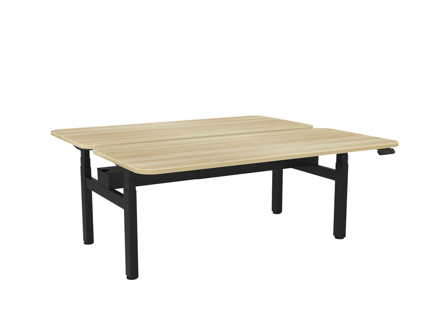 Haven Electric Double Sided Desk - Radius Desktops