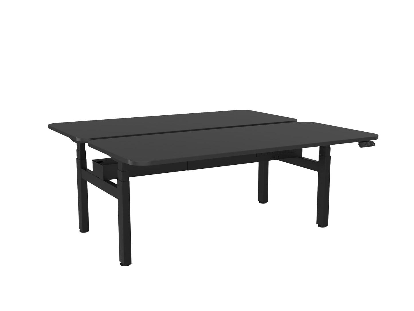 Haven Electric Double Sided Desk - Radius Desktops