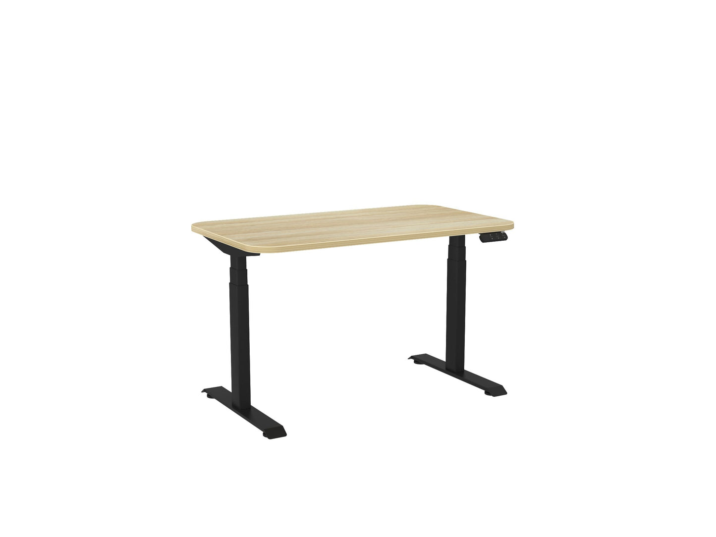 Haven Electric Single Sided Desk - Radius Desktop
