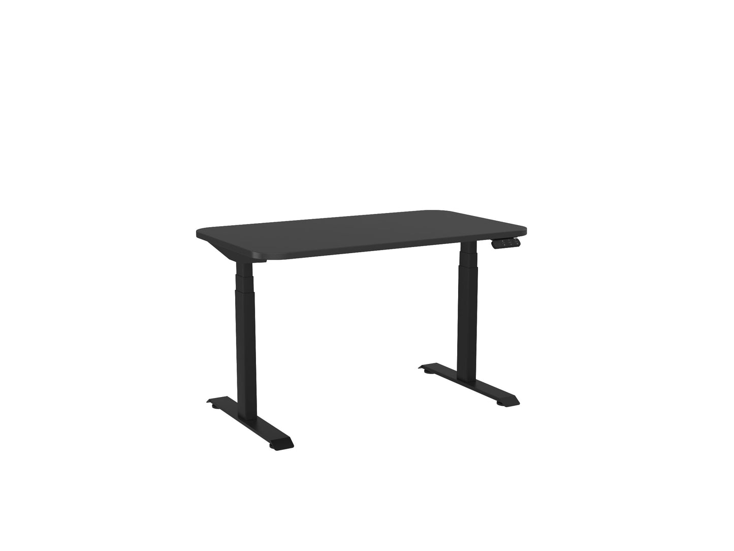 Haven Electric Single Sided Desk - Radius Desktop