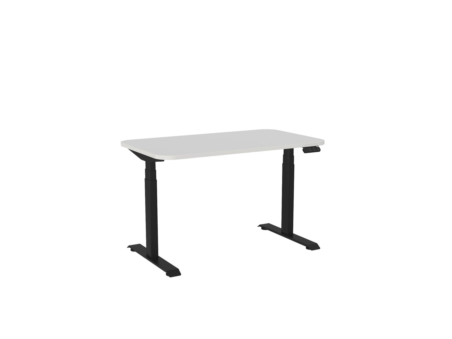 Haven Electric Single Sided Desk - Radius Desktop