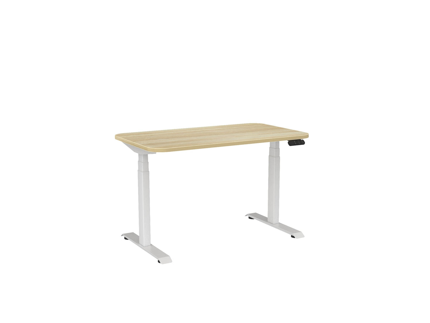 Haven Electric Single Sided Desk - Radius Desktop