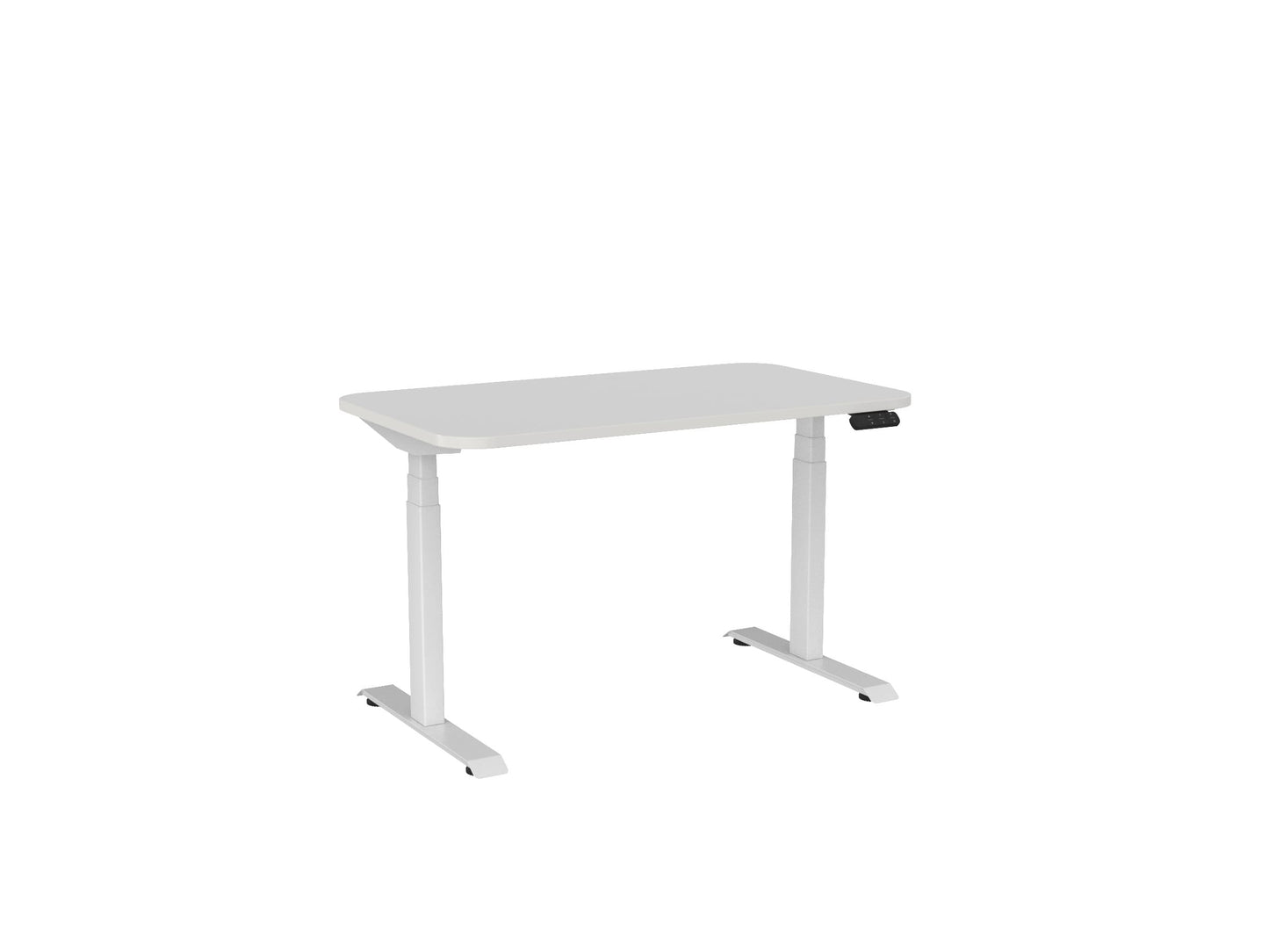 Haven Electric Single Sided Desk - Radius Desktop