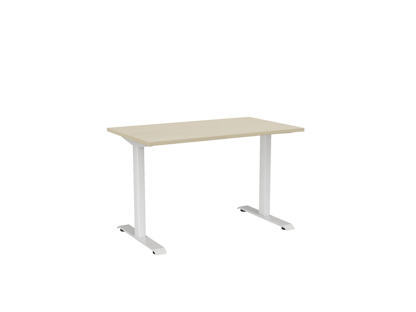 Haven Fixed Single Sided Desk - Rectangle Desktop