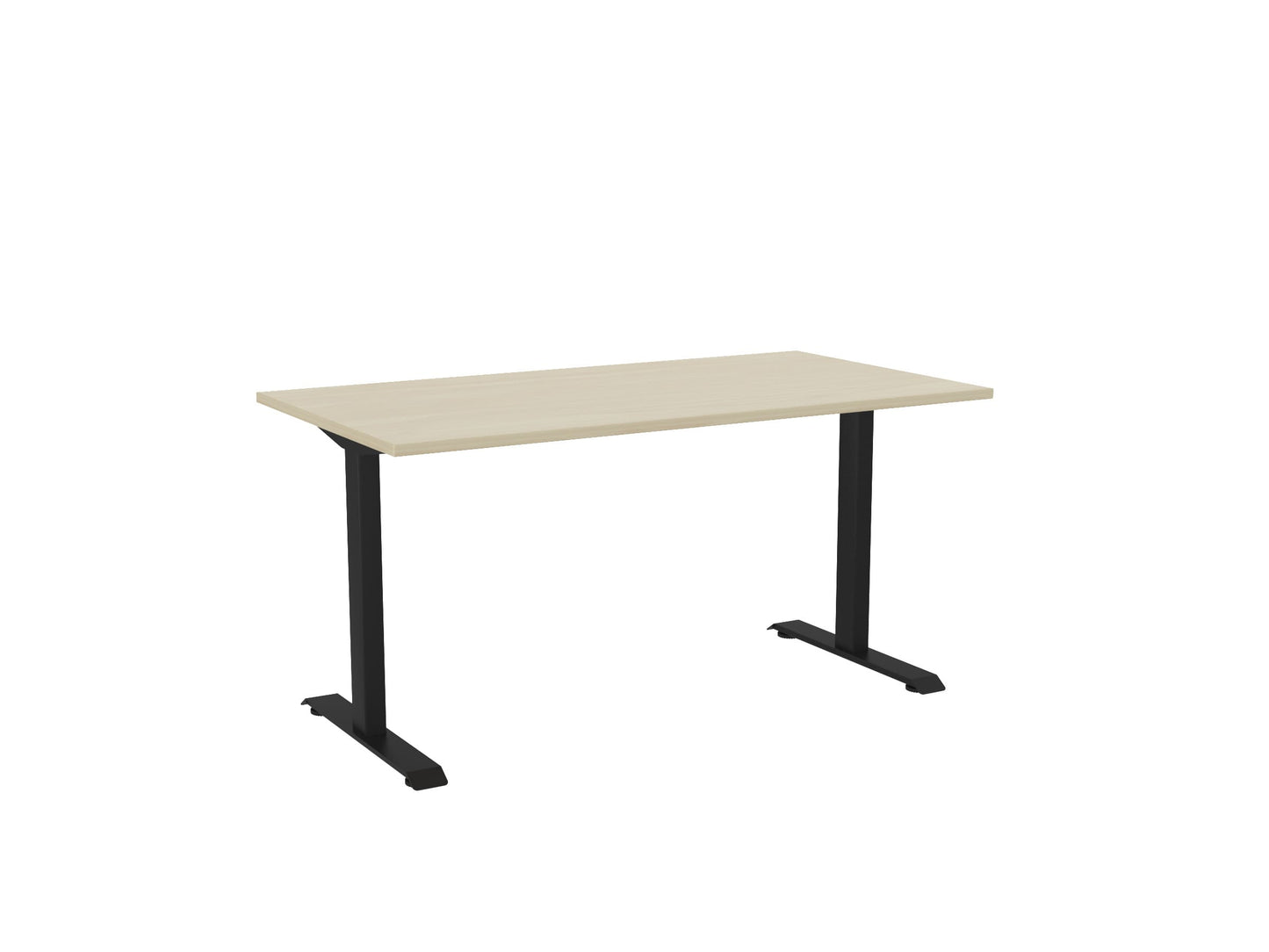 Haven Fixed Single Sided Desk - Rectangle Desktop