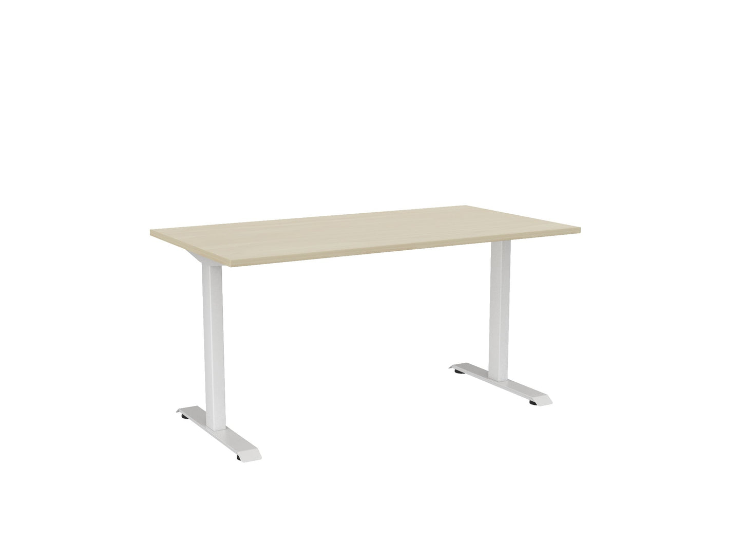 Haven Fixed Single Sided Desk - Rectangle Desktop