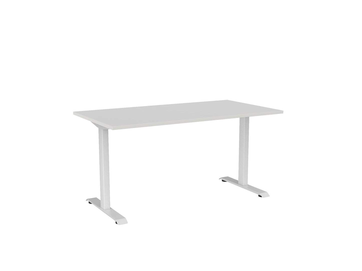 Haven Fixed Single Sided Desk - Rectangle Desktop