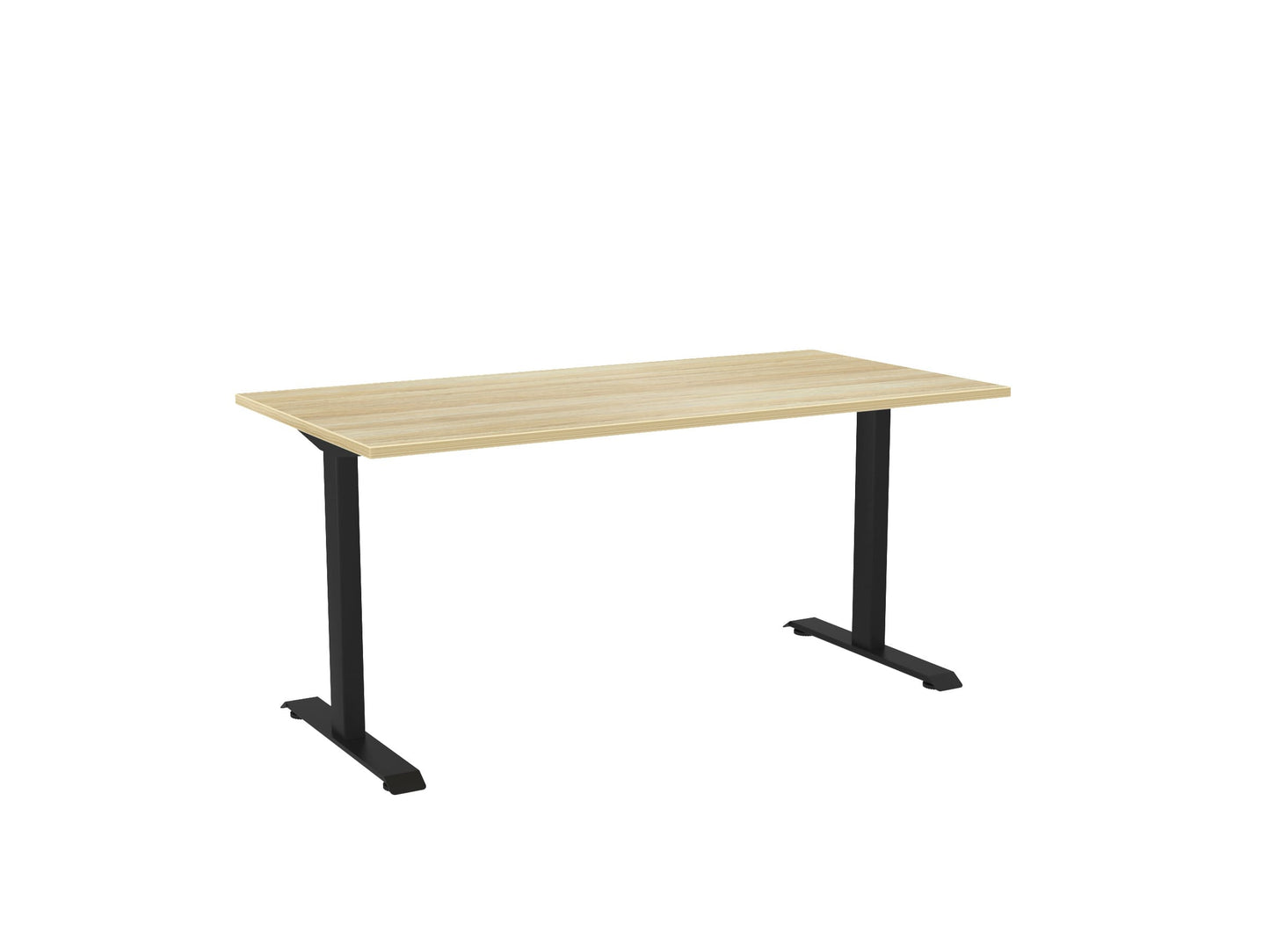 Haven Fixed Single Sided Desk - Rectangle Desktop