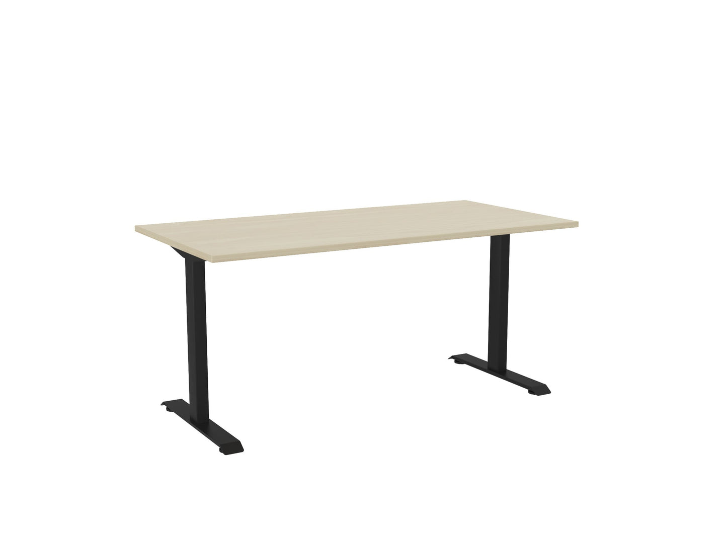 Haven Fixed Single Sided Desk - Rectangle Desktop