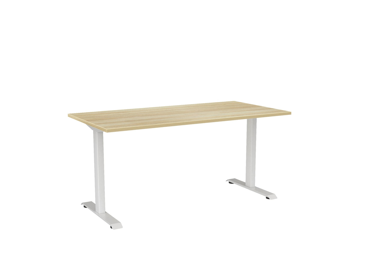 Haven Fixed Single Sided Desk - Rectangle Desktop
