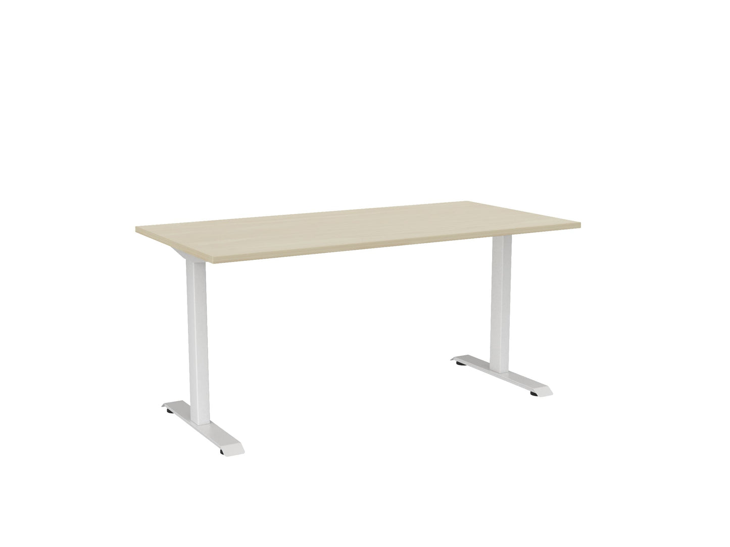 Haven Fixed Single Sided Desk - Rectangle Desktop