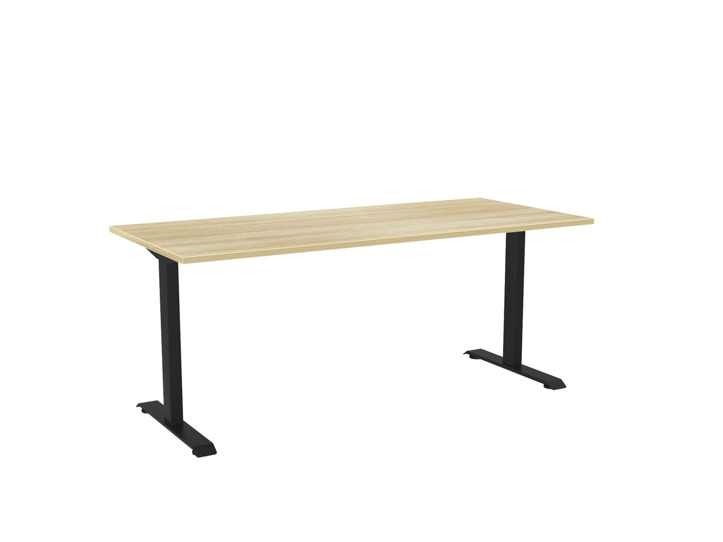 Haven Fixed Single Sided Desk - Rectangle Desktop
