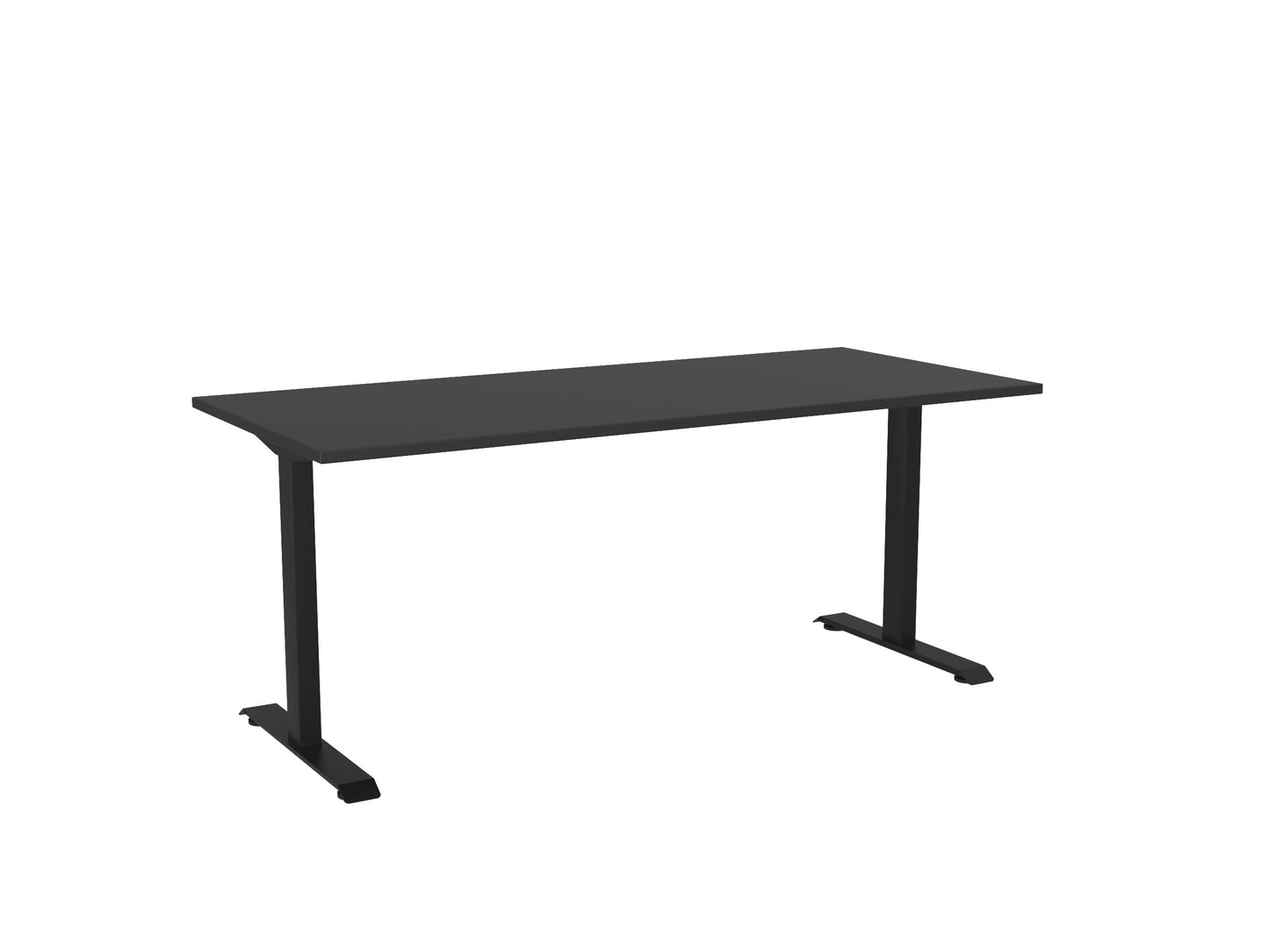Haven Fixed Single Sided Desk - Rectangle Desktop
