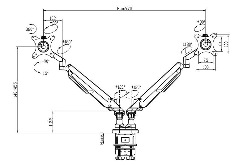 Scimitar Monitor Arm