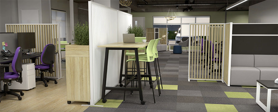 Studio Divide Floor Standing Screen - 1800H