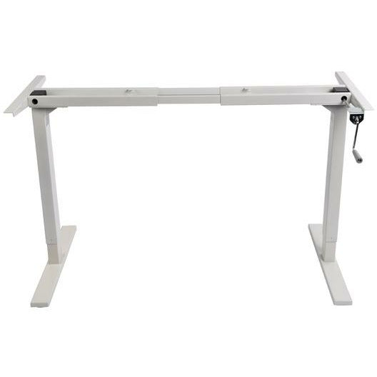 Manual Height Adjustable Standing Desk Frame