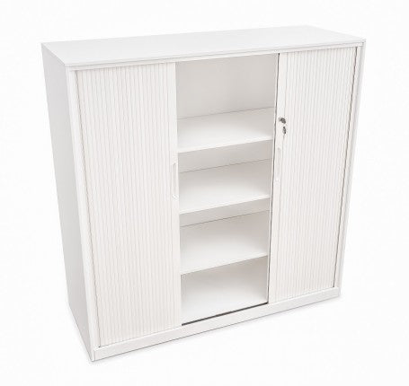 4 Tier White Tambour