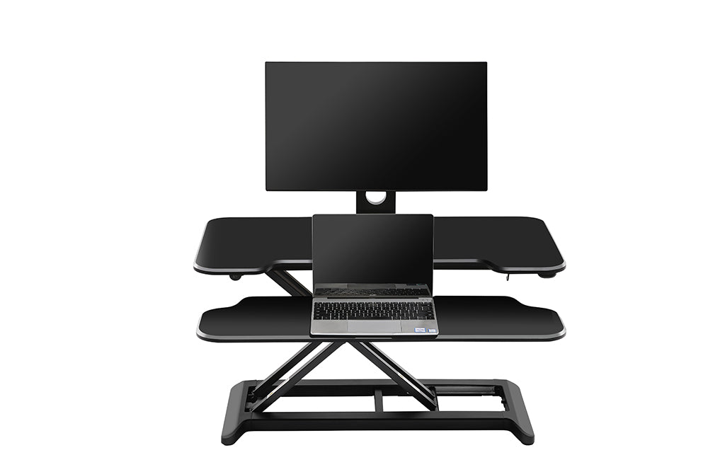 Deskalator desktop riser gas lift