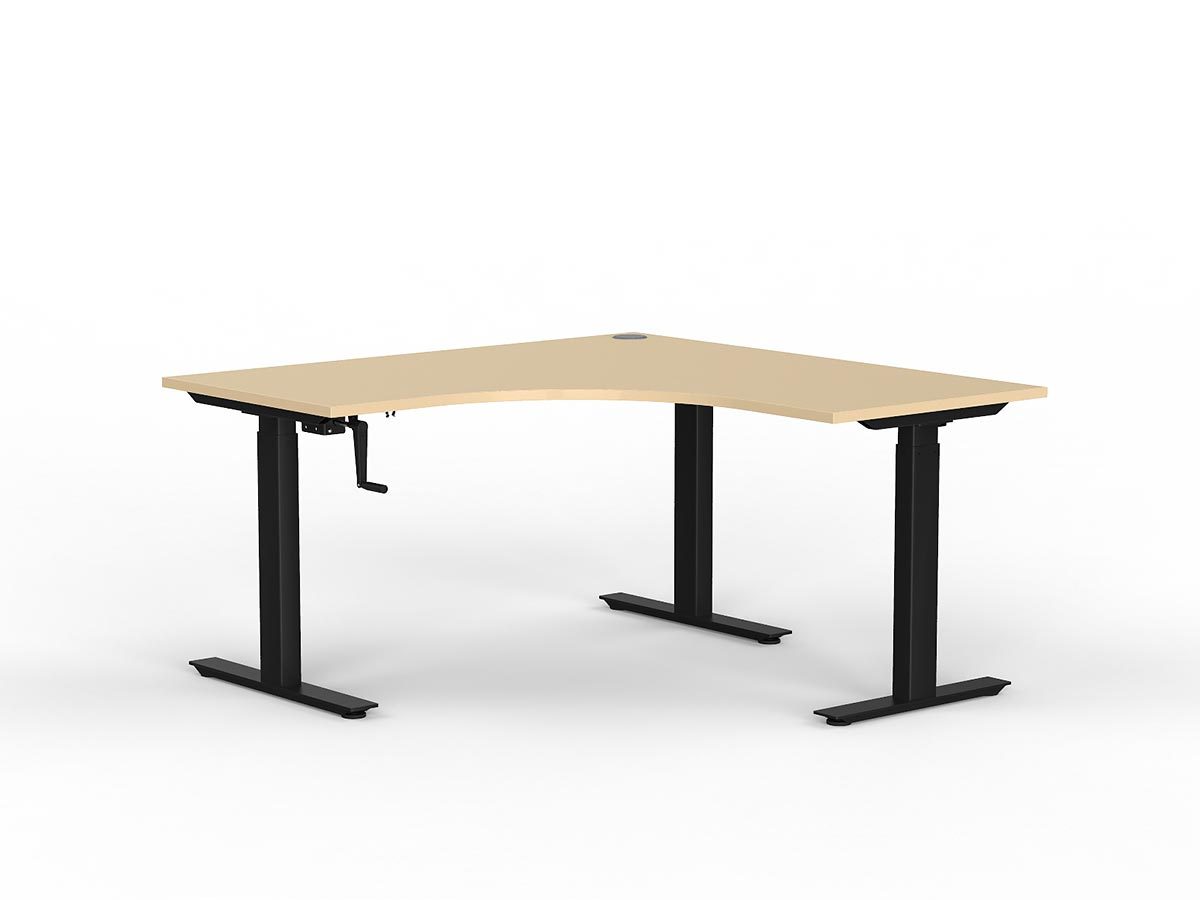 Standing Corner Manual height adjustable standing desk