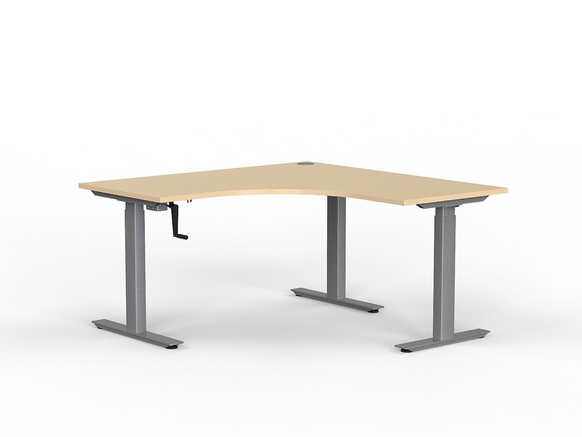 Standing Corner Manual height adjustable standing desk