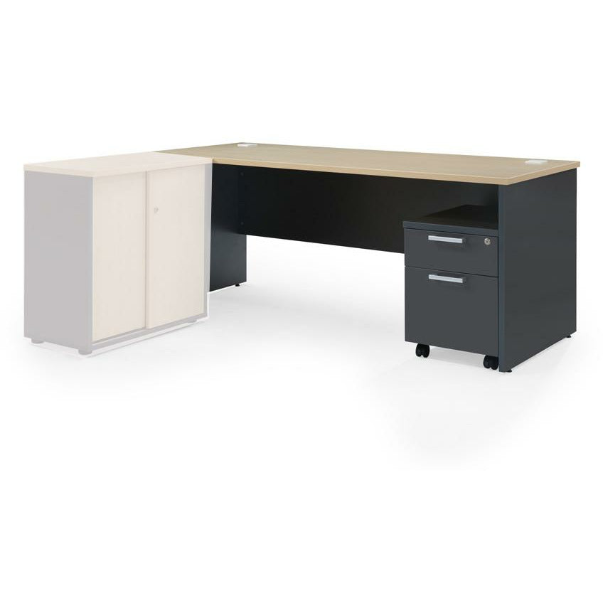 office desk and storage system