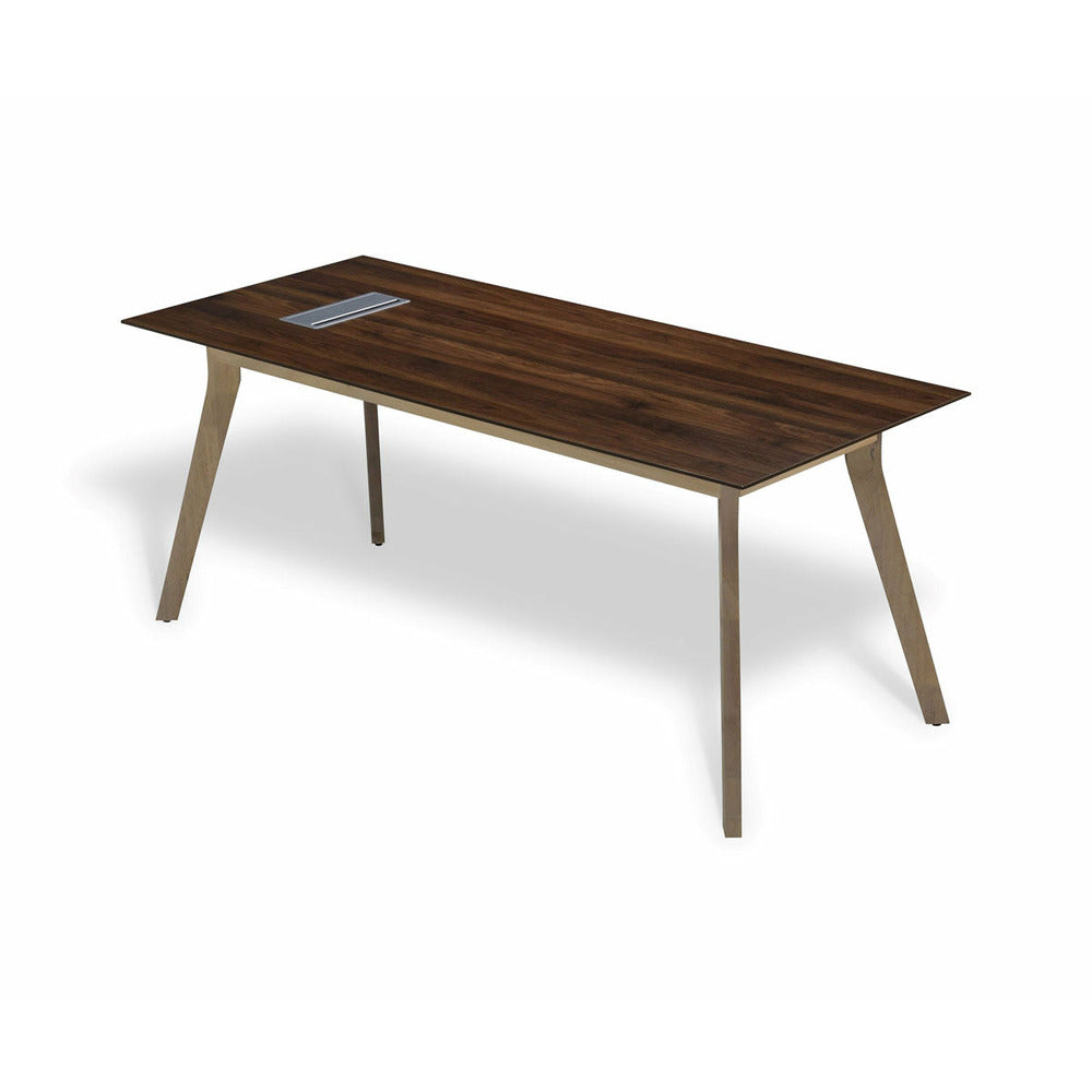 Solid Wooden Leg Office Desk