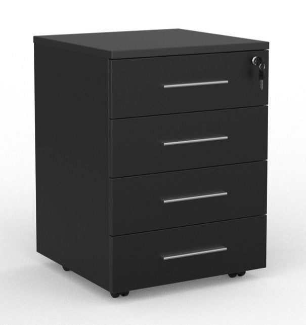 Cubit 4 Drawer Mobile Pedestal
