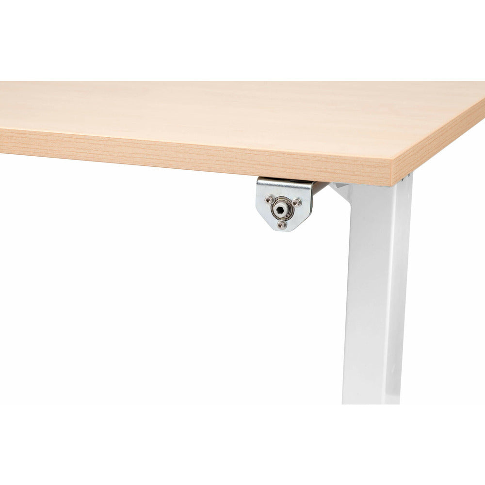 Manual Standing Desk Handle Close Up