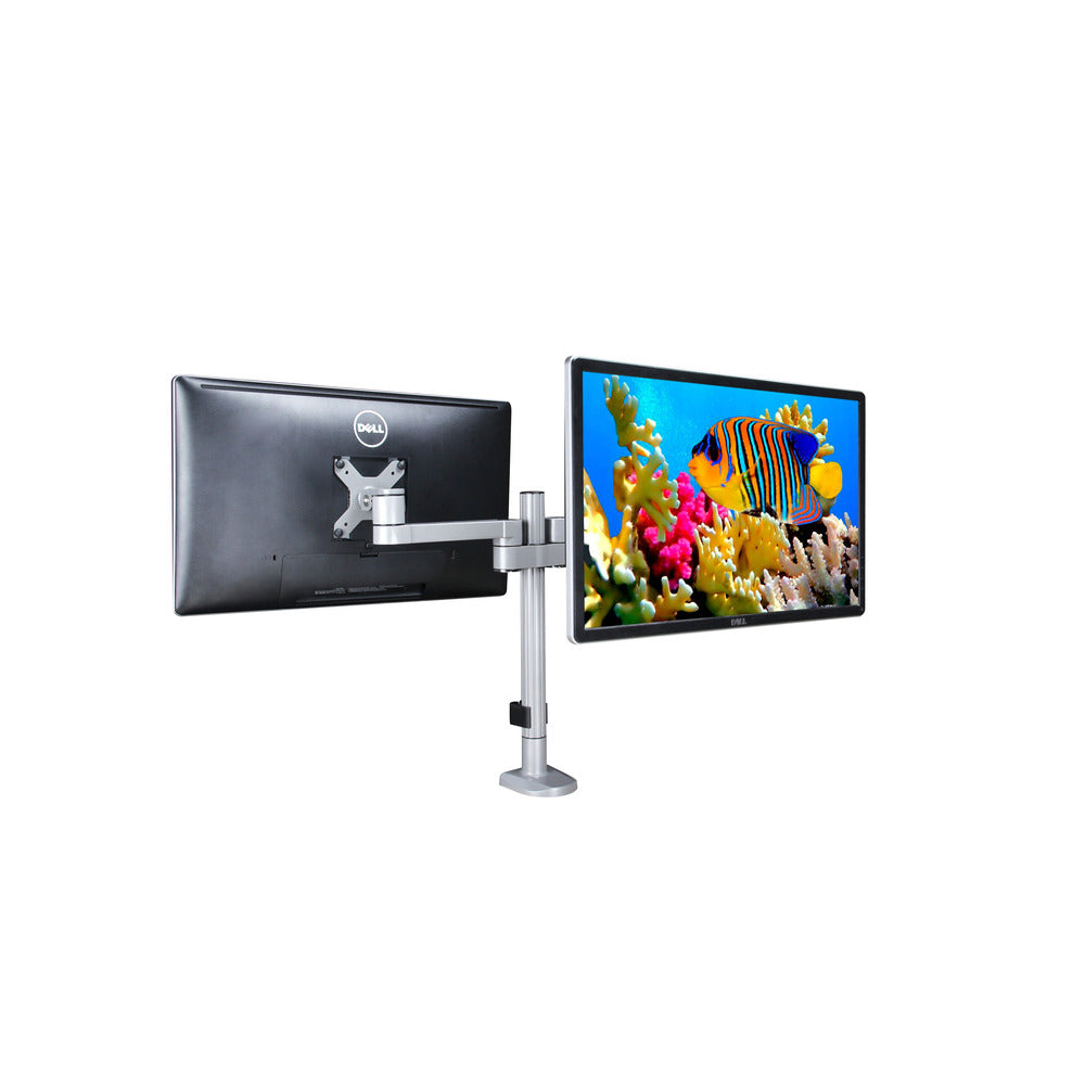 Twin screen monitor arm