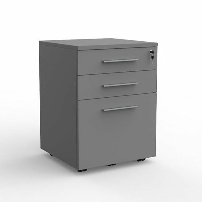 cubit 2 drawer and file mobile pedestal