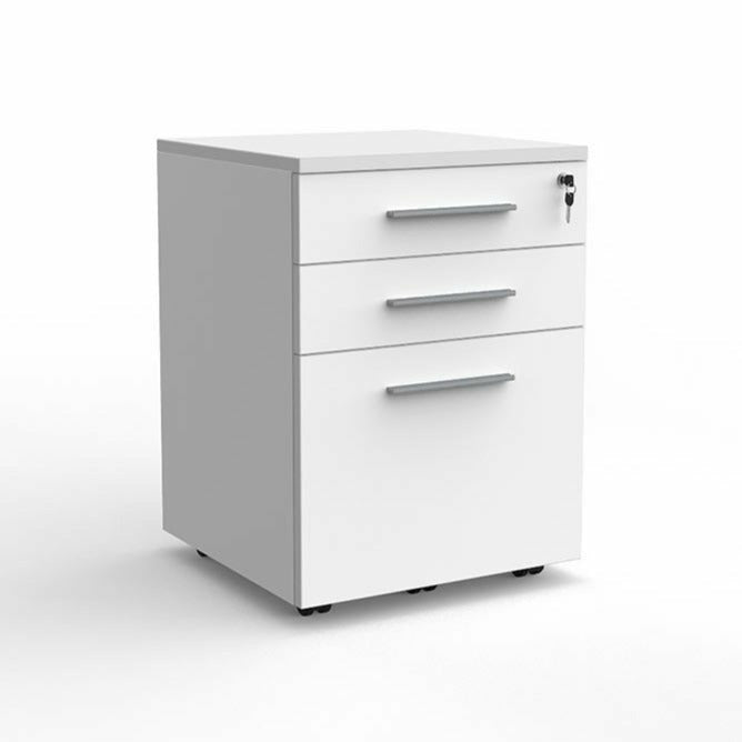 cubit 2 drawer and file mobile pedestal