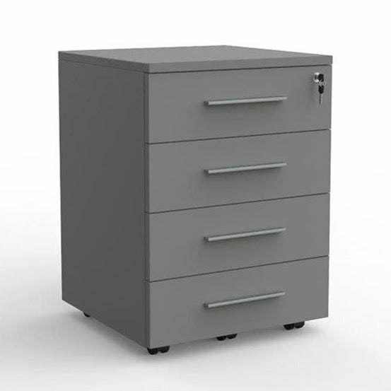 cubit 4 drawer mobile pedestal