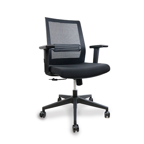 black mesh office chair