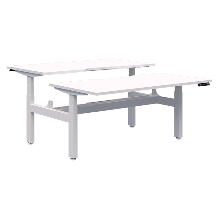Summit II Electric Back-to-Back 2 Pod Desk
