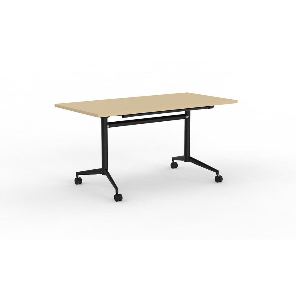 Flippable meeting table